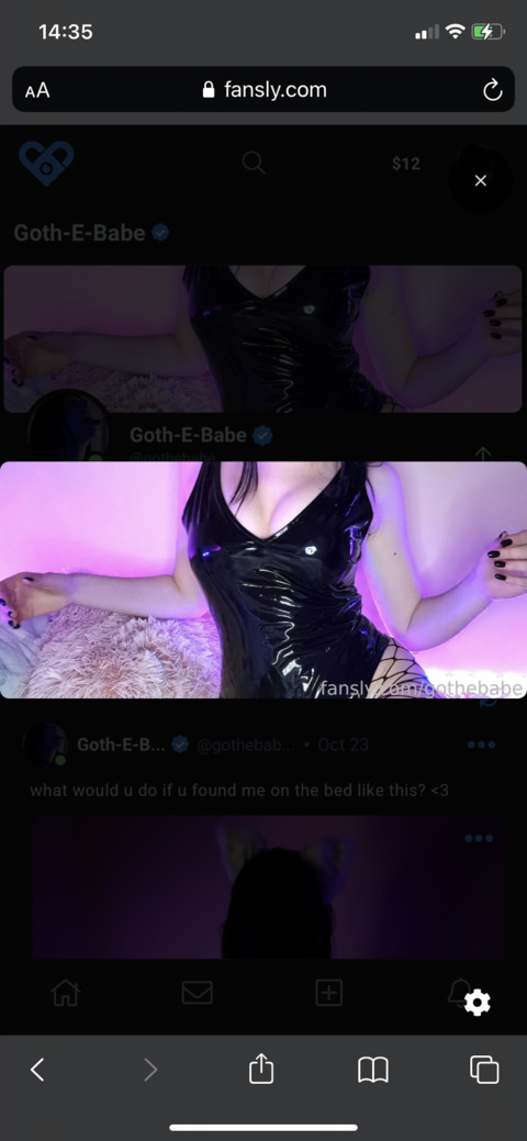 gothebabe onlyfans leaked picture 1