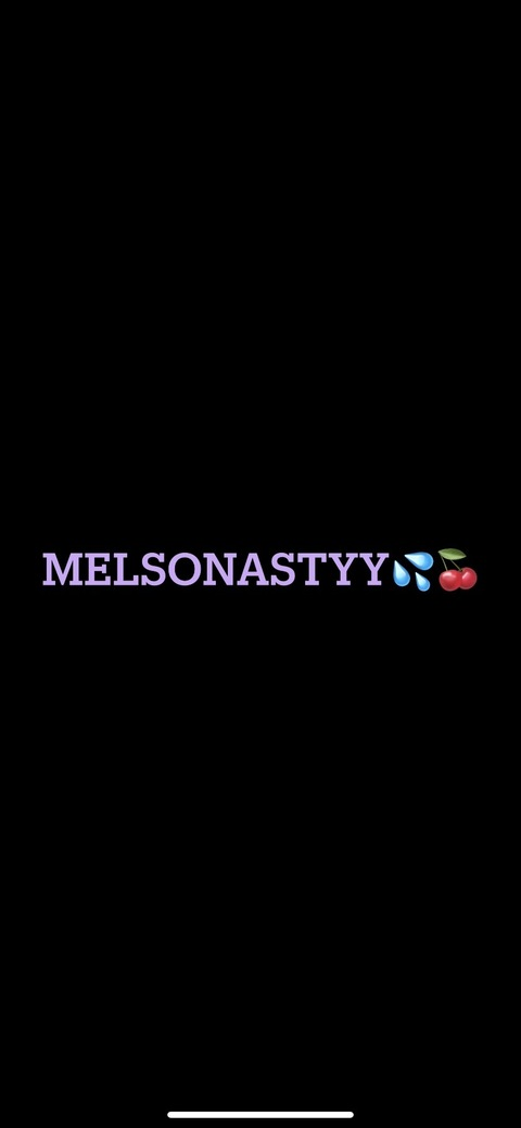 melsonastyy onlyfans leaked picture 1
