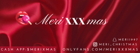merixxxmas onlyfans leaked picture 1