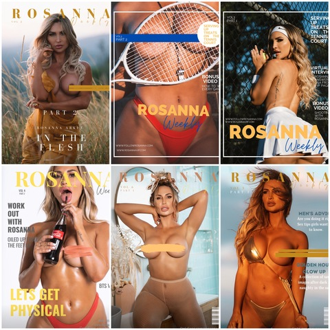 rosannaarkle onlyfans leaked picture 1