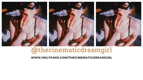 thecinematicdreamgirl onlyfans leaked picture 1