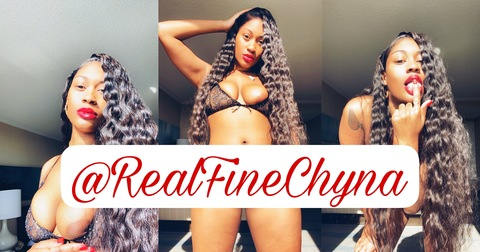 therealfinechyna onlyfans leaked picture 1